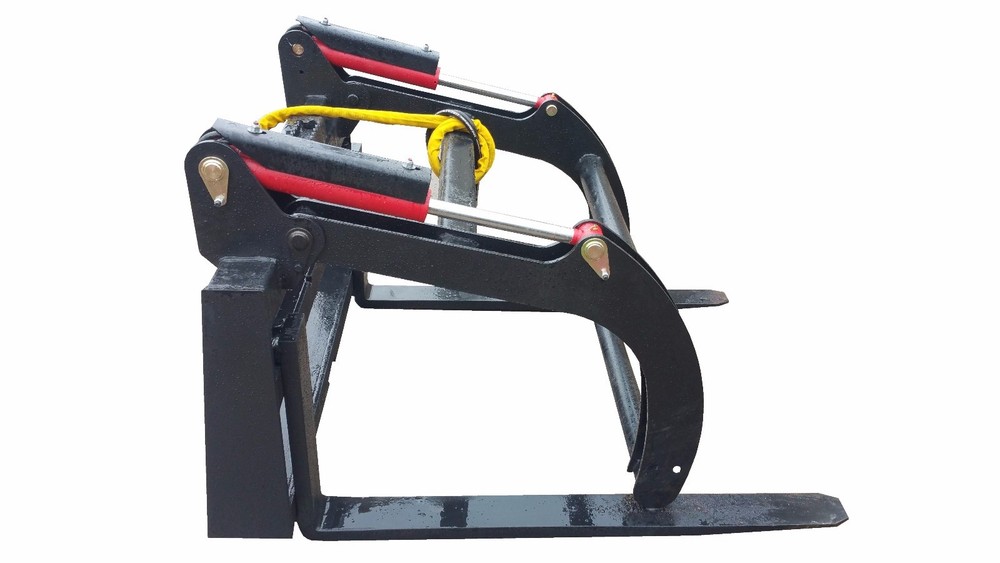 Skid Steer Fork Grapple Universal Quick Attach Fast Free Shipping