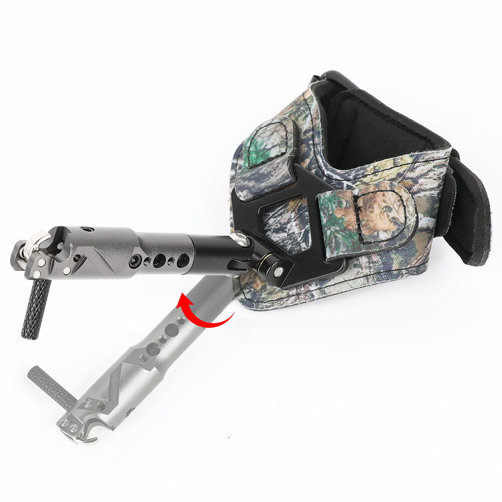 Wrist Release Aids Caliper Strap Trigger Adjustable Archery Compound Bow Hunting