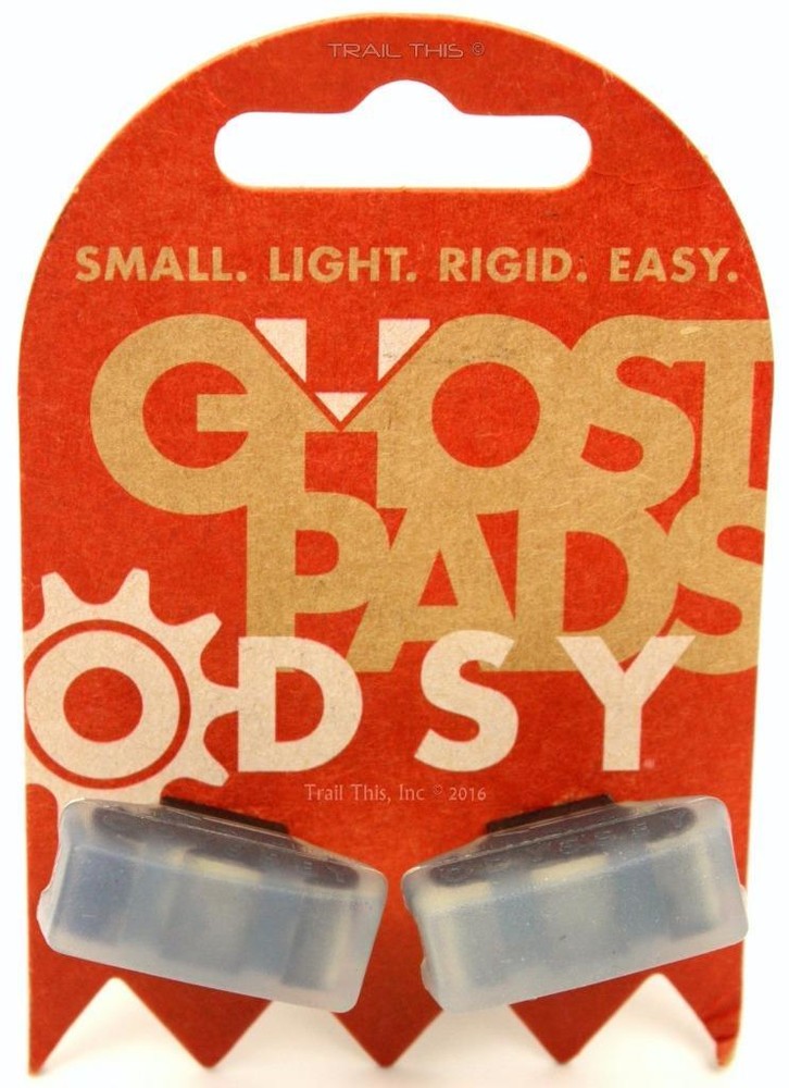 Odyssey Ghost Clear Soft Compound BMX Bicycle U-Brake Pads Threaded Post