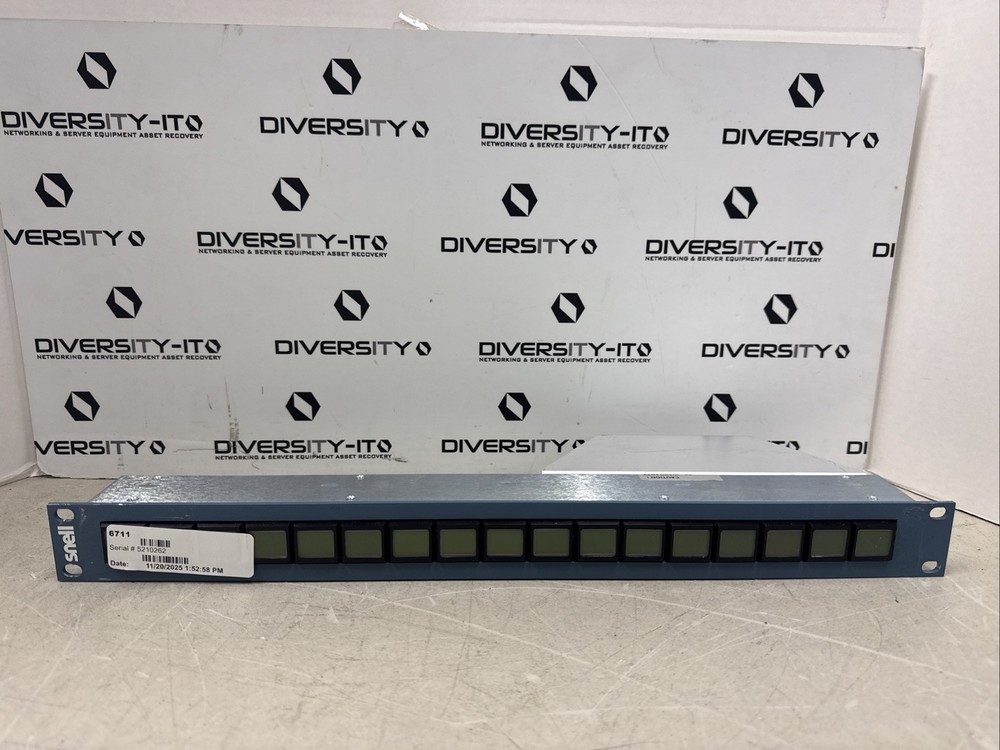 Snell 6711 router control panels