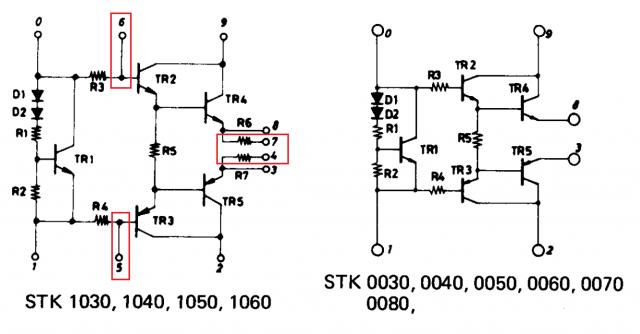 STK1060+ replaces STK1030 STK1040 STK1050 STK1060