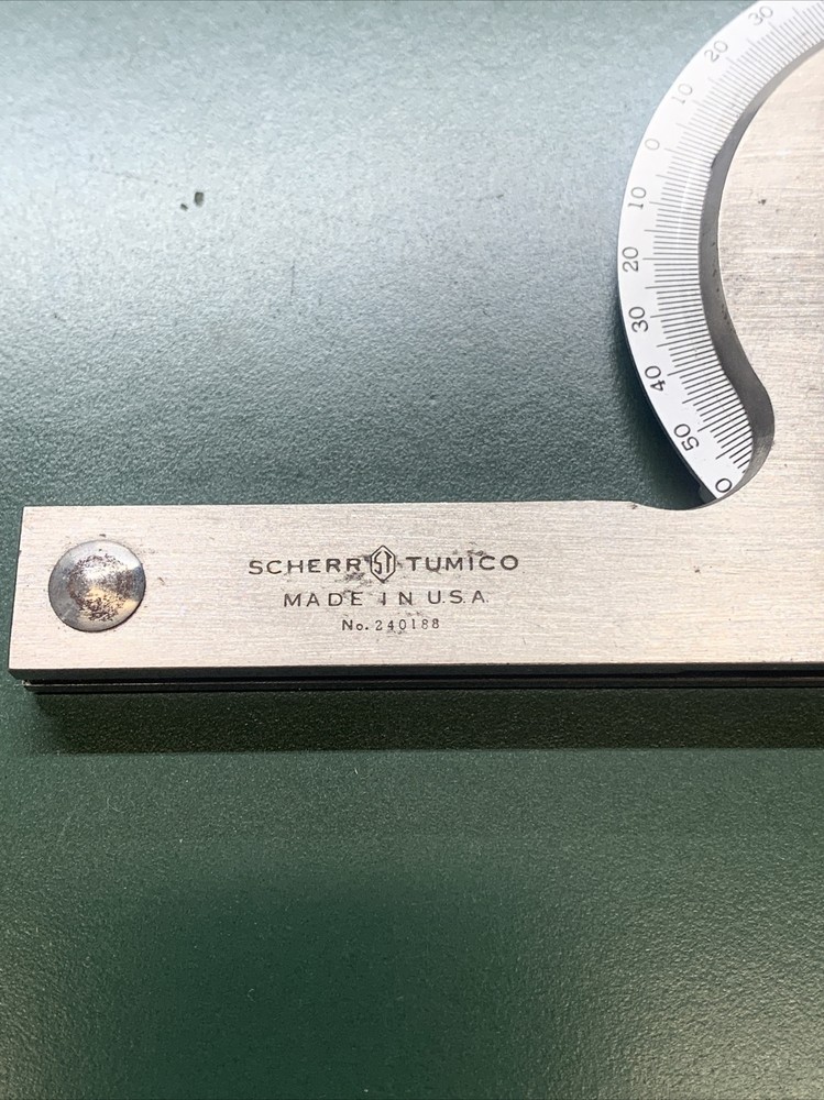 scherr tumico bevel protractor #240188