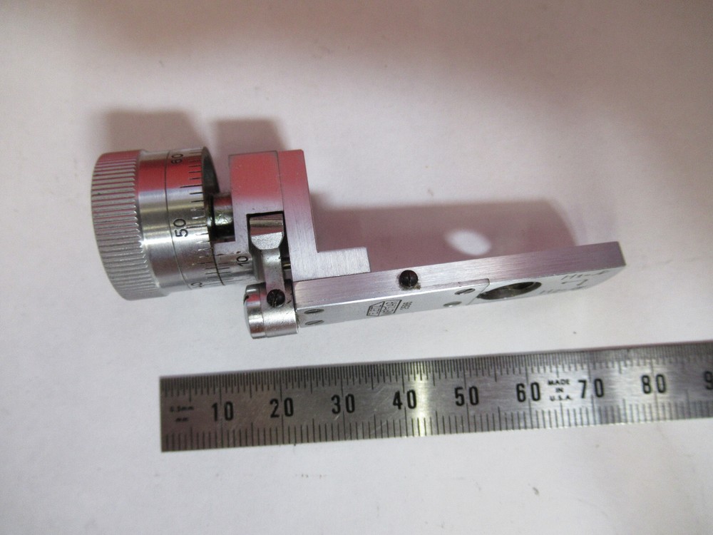 LEITZ GERMANY BEREK COMPENSATOR OPTICS MICROSCOPE PART AS PICTURED S4-B-55