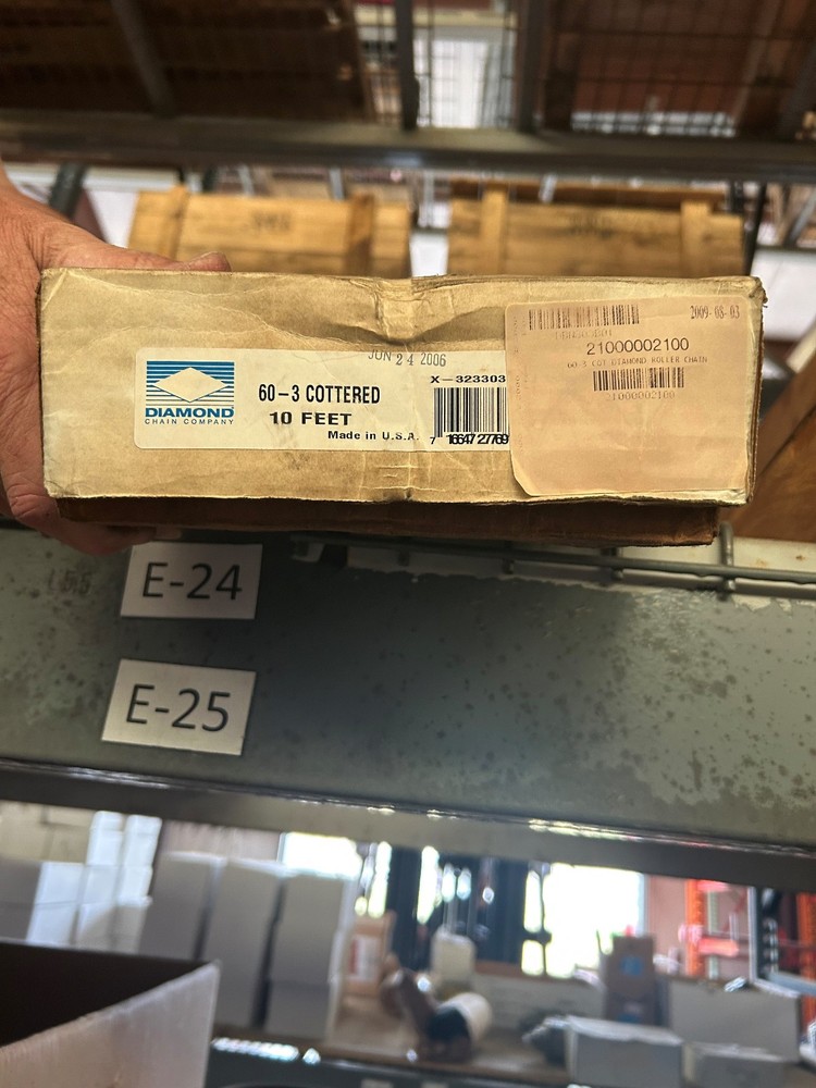 60-3 COTTERED DIAMOND CHAIN 10FT (60-3C)