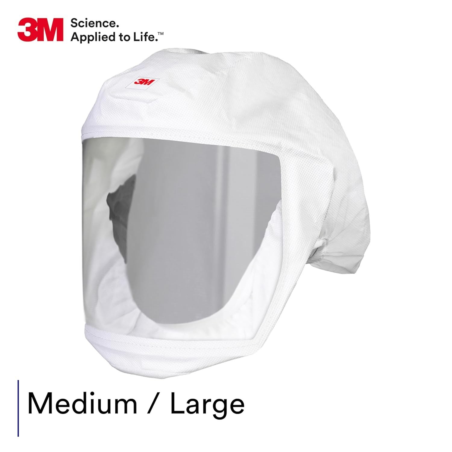 3M S-133L-5 Versaflo Headcover with Integrated Head Suspension, Medium/5