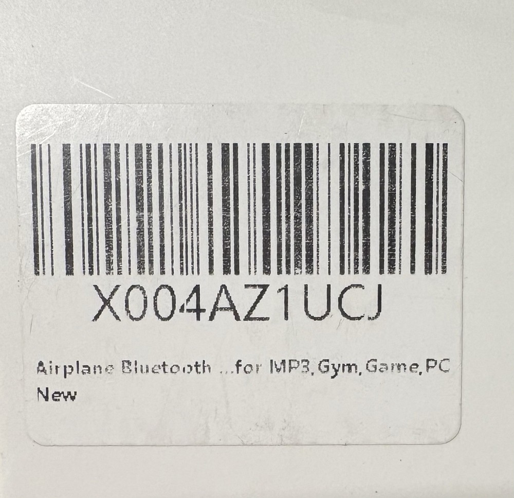 Wireless Audio Transceiver TX RX FM Plug and Play Bluetooth For MP3 Game Pc New