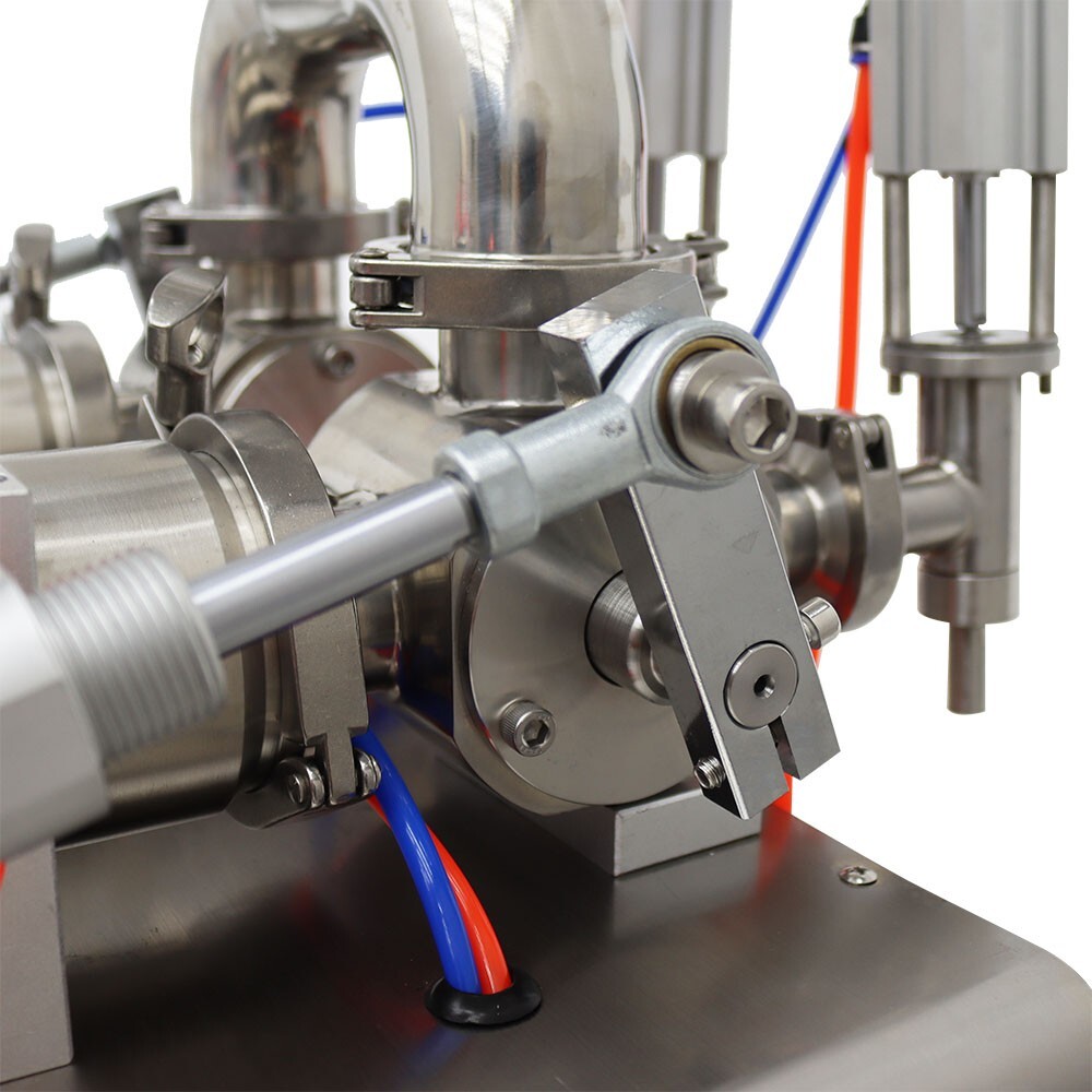 100ml-1000ml Two Nozzle Paste & Liquid Dual Purpose Filling Machine 110V