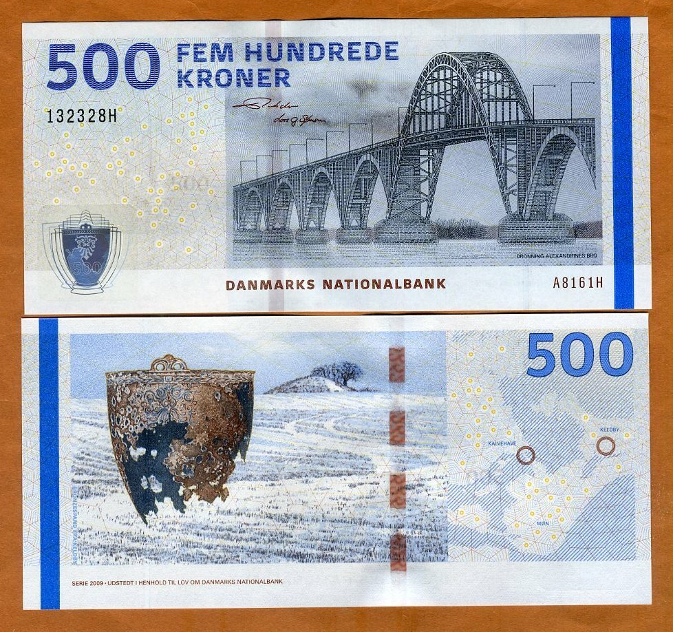 Denmark, 500 Kroner, 2016, P-68e, UNC