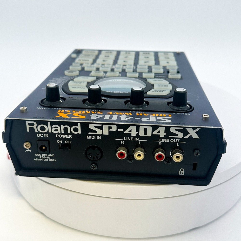 Roland SP-404SX Compact Linear Wave Sampler Tested Good Condition