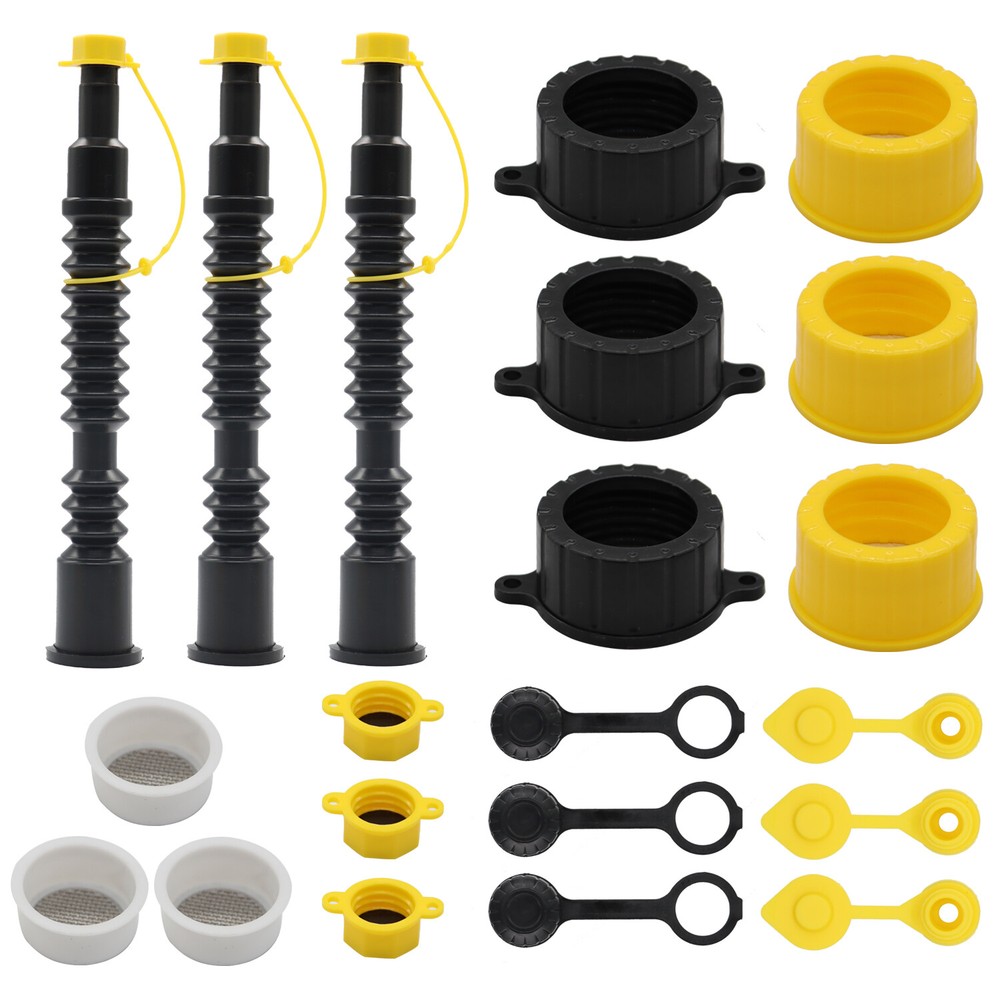3 x Replacement Gas Can Spout For Blitz, Midwest ,Scepter, Briggs&Stratton
