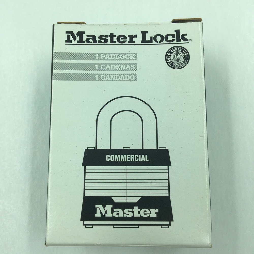 Master Lock #3KA-1220 AST 2-1/2"MAX Secure Padlock by Master Lock Co NIB