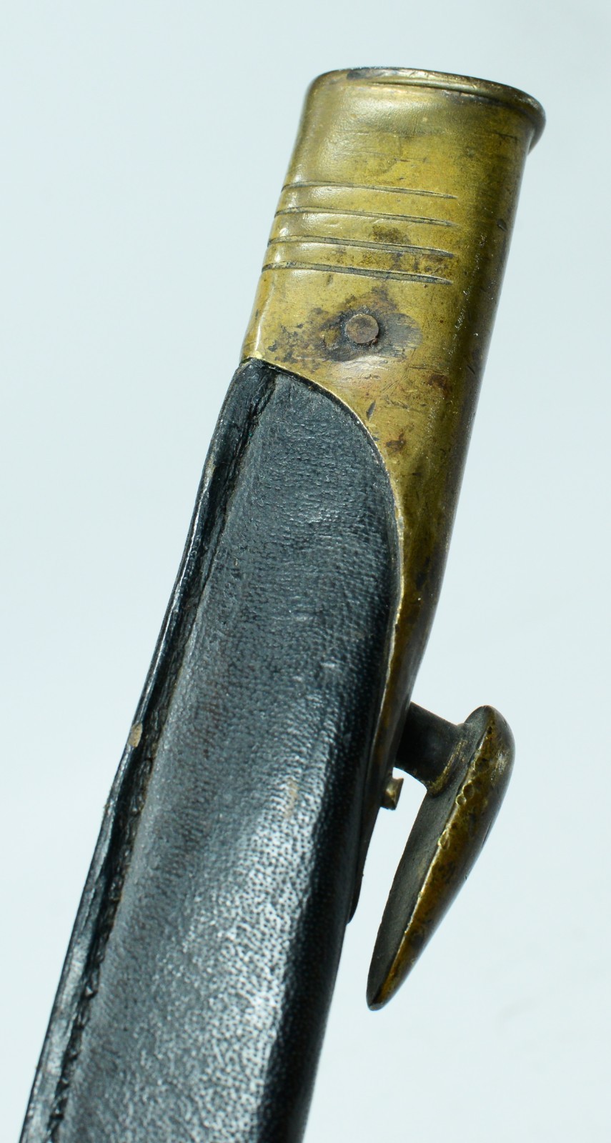 Boer War British Pattern 1895 Martini-Enfield Rifle Socket Bayonet & Scabbard