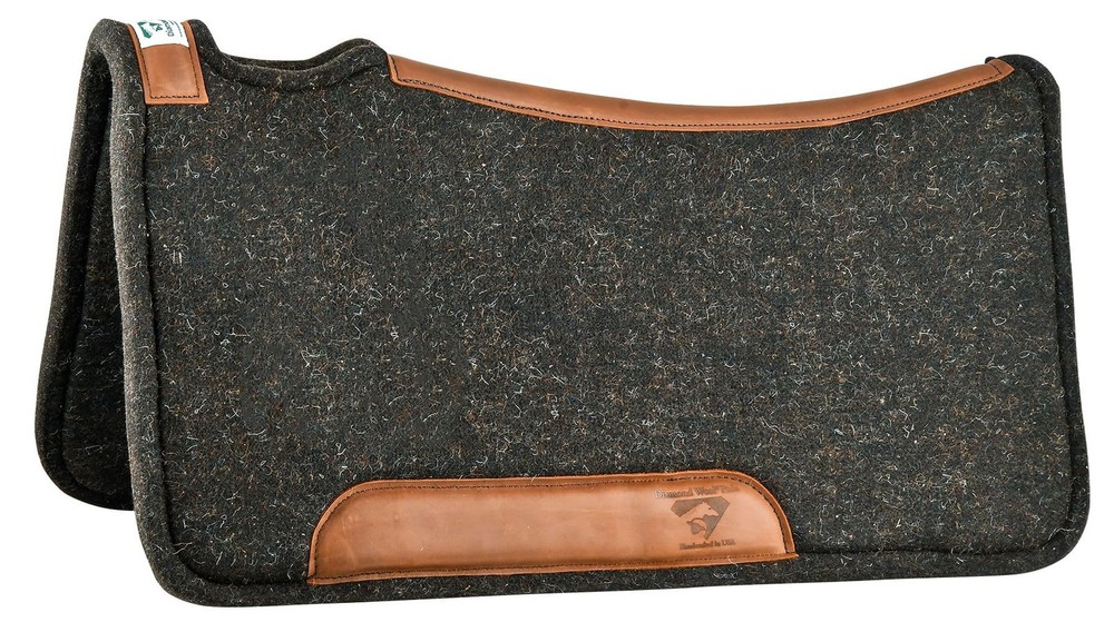 Diamond Wool Contour Felt Ranch Pad 32X32