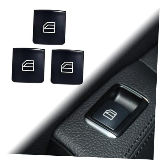 Window Switch Passengers Side Button Control Passenger Side Button Cover-3 pcs