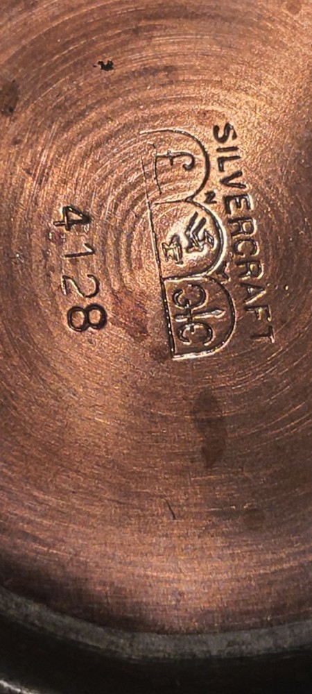 Vintage Silvercraft Tea Pot, (Copper?)