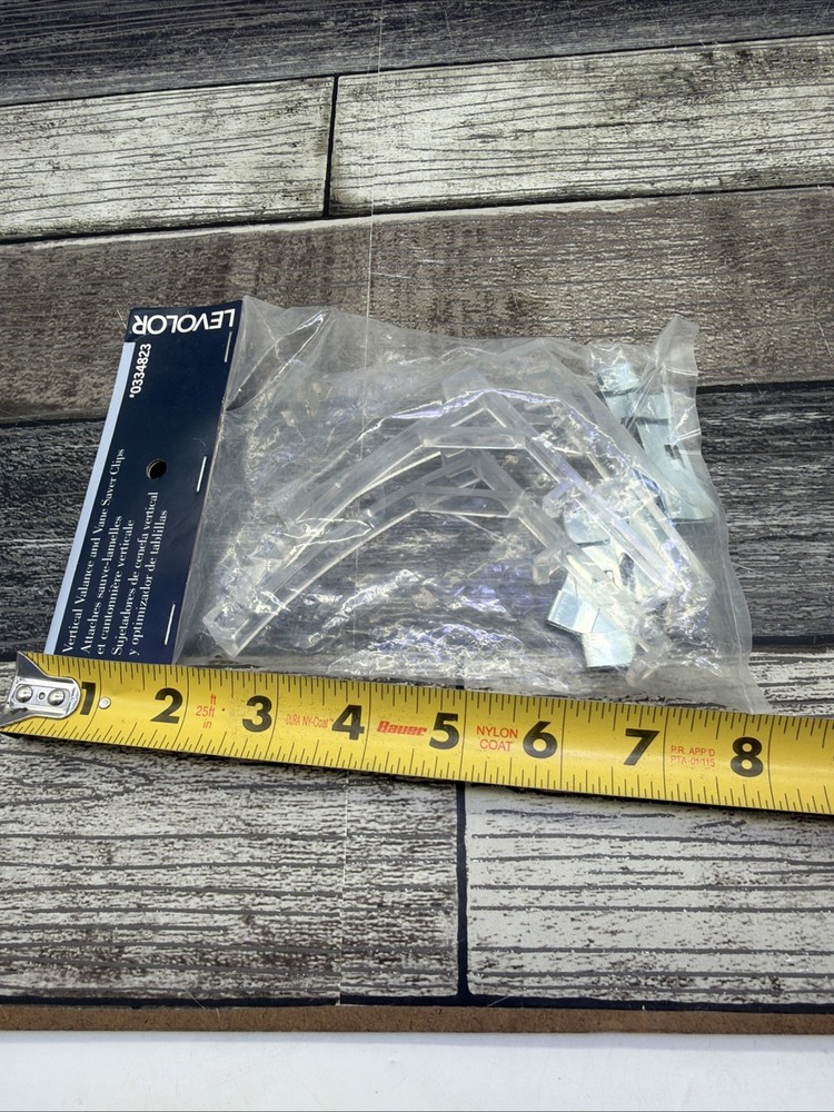 Levolor Vertical Valance And Vane Saver Clips NEW {P}