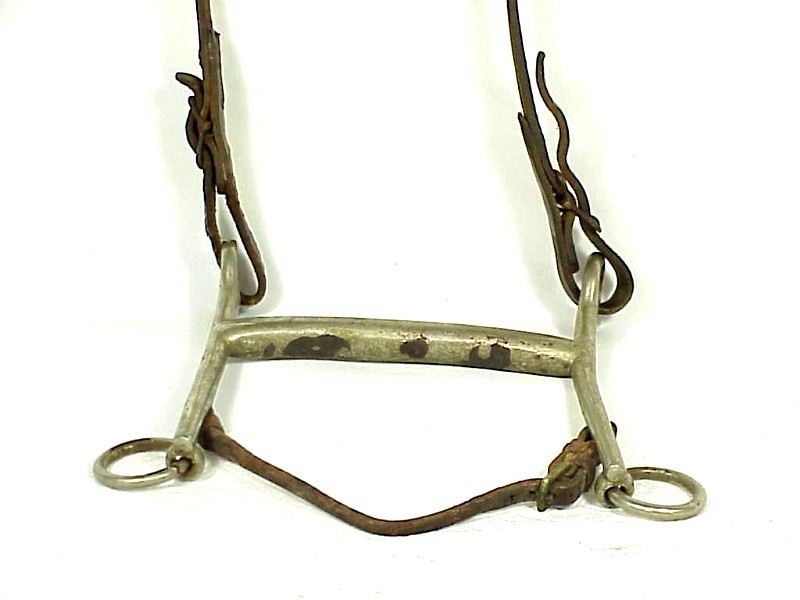 Old WESTERN BRIDLE With BIT