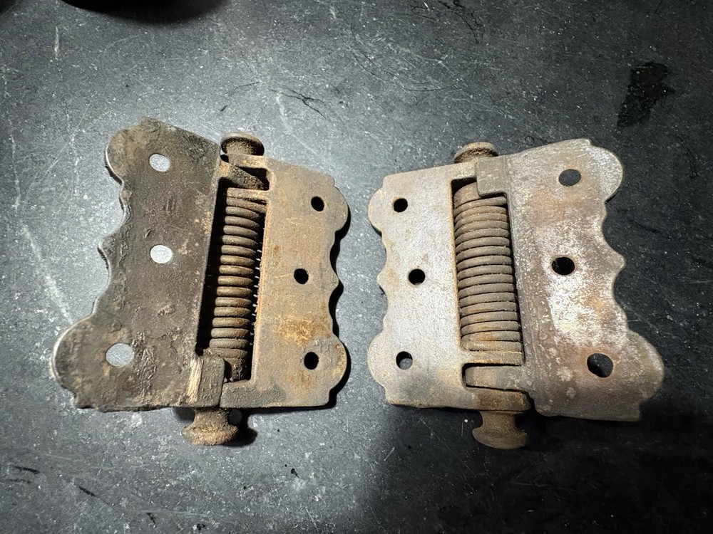 Antique Original Spring Hinges