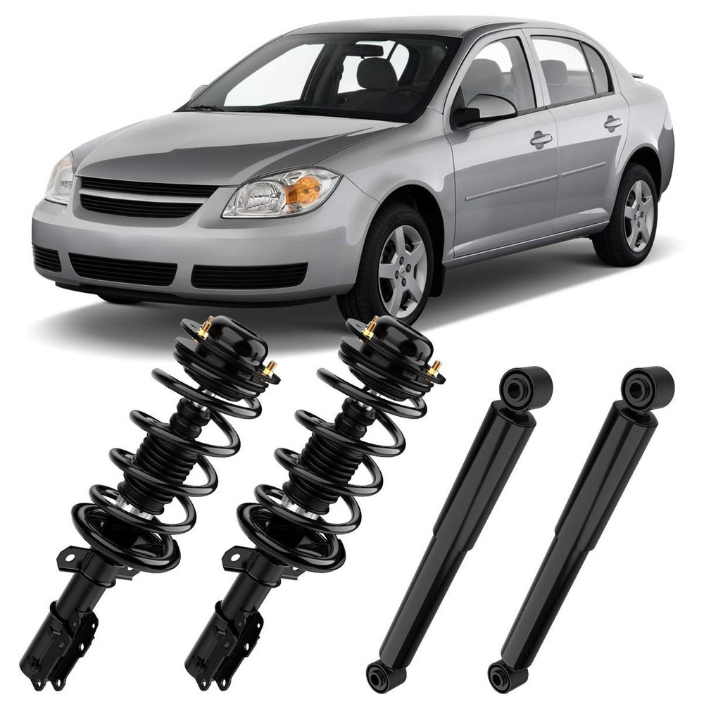 YITAMOTOR Front Complete Struts Rear Shocks Suspension Compatible with 2005-2...
