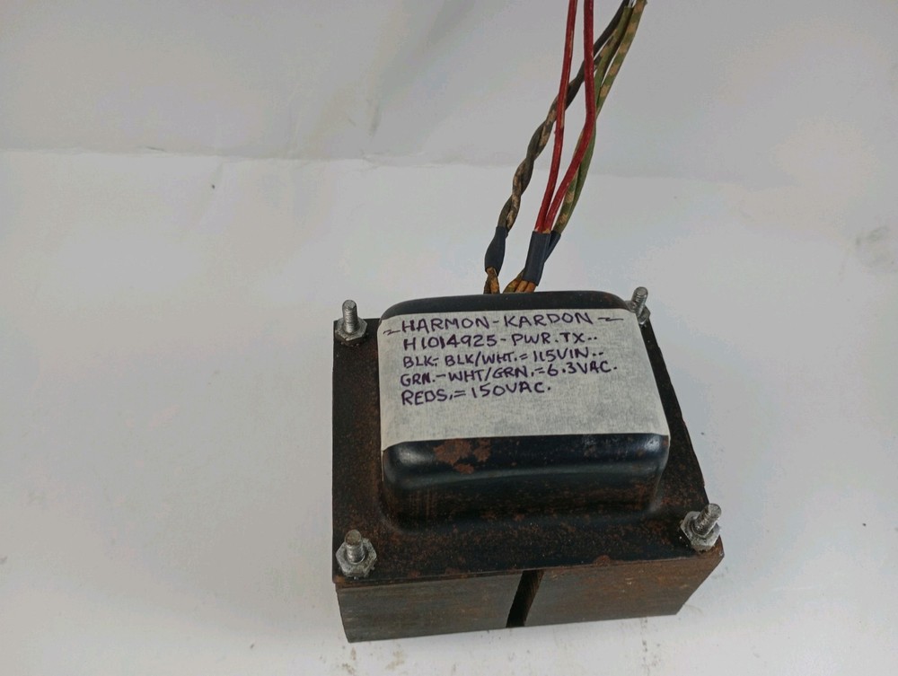 1 Harmon Kardon Power Transformer -Tests Good-part H1014925
