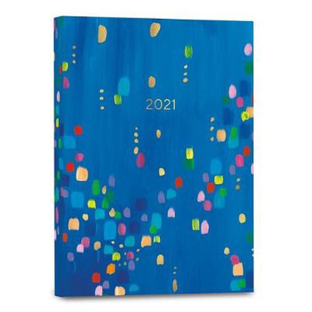 Fresh Colorful Stardust 2021 Weekly Plan