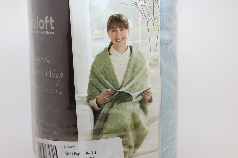 SoLoft Raschel Readers Wrap New Micro Fluff 22"x 88"