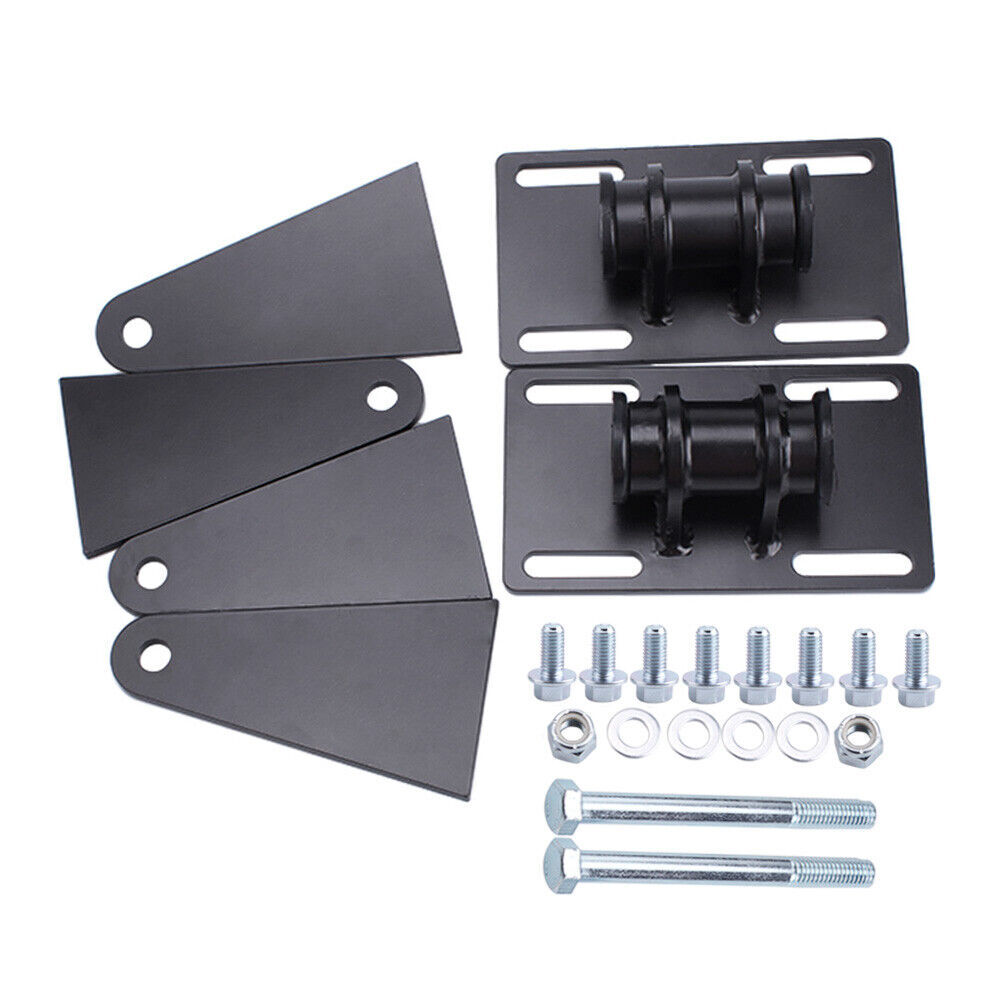 For LS Swap Conversion 5.3L LS Swap Mounts Weldable Cut To Universal Adjustable