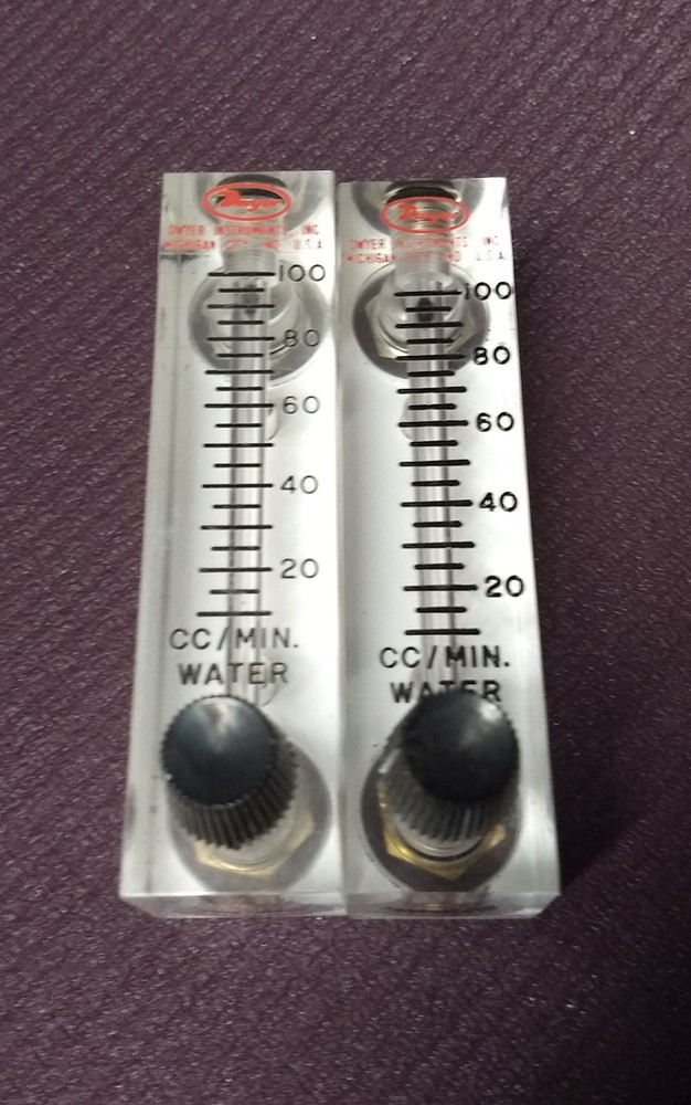 Dwyer Series VFA Visi-Float 0-100cc/min Water Flow Meter