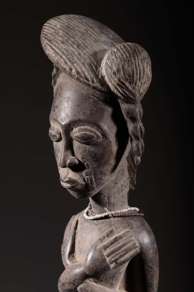 Art African Statue Baoulé 2659