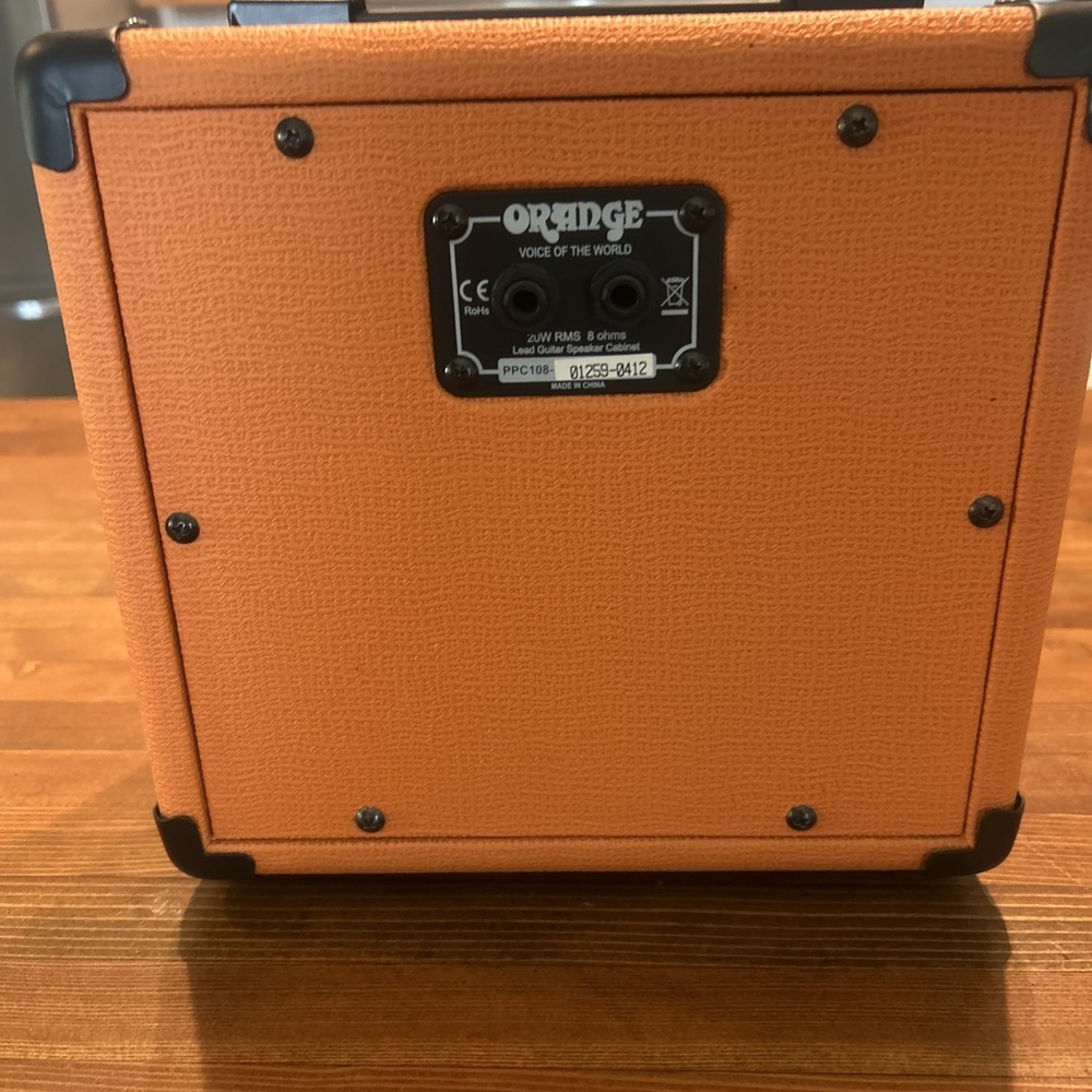 Orange PPC108 Amplifiers Guitar Cabinet Speaker