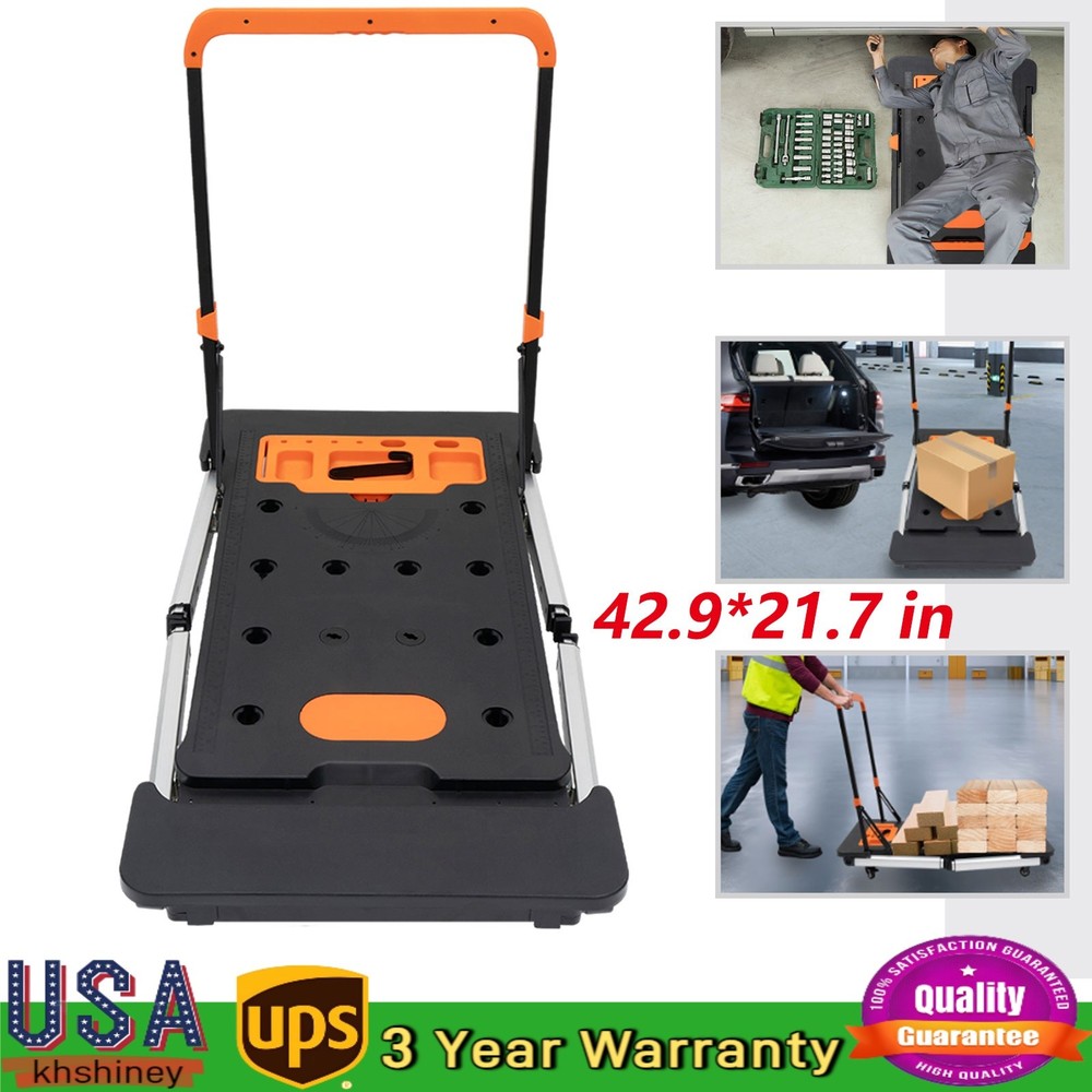 7-in-1 Multifunctional Workbench Portable Folding Work Table Workbench Load
