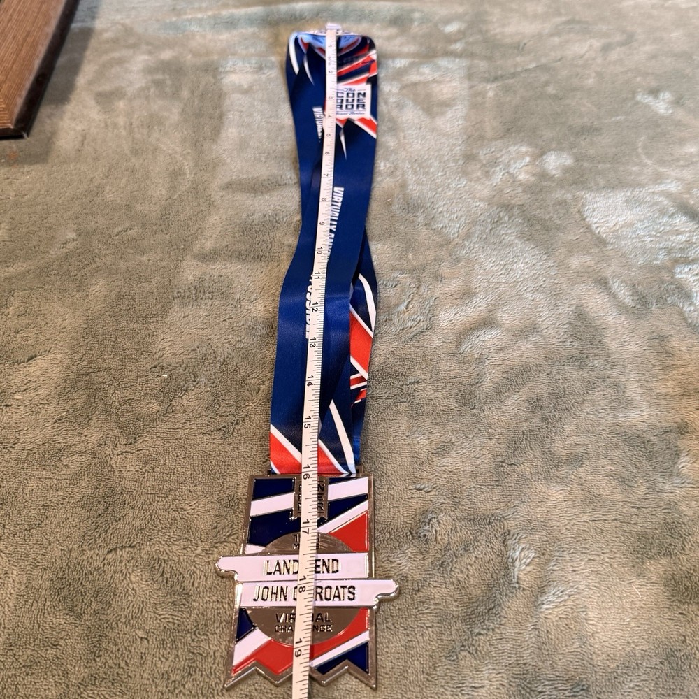 The Conqueror LANDS END Virtual Challenge Running Finisher Medal