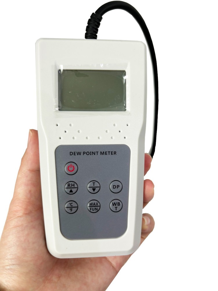 Digital Dew Point Meter with 4 Parameters Humidity Temp Wet Bulb /Dew Point Temp