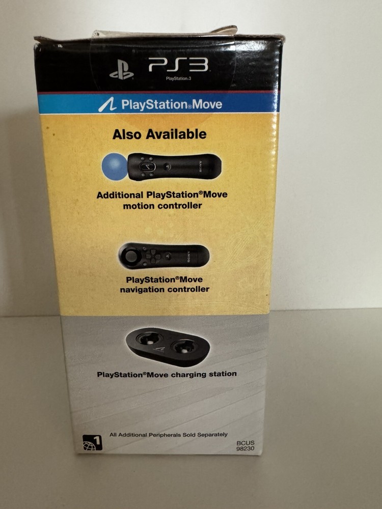 PlayStation 3 PS3 Eyepet Move Bundle With Eye Camera And Motion Controller