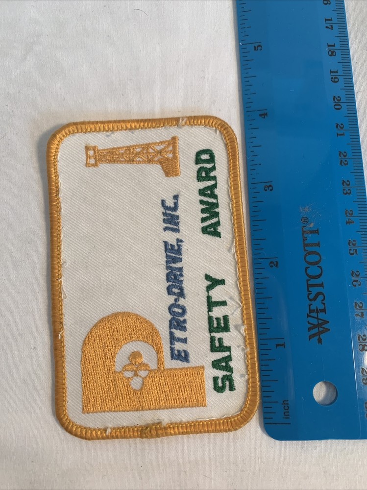 Petro Drive, Inc. Safety Award Patch