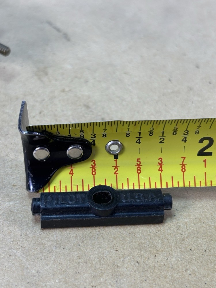 Vintage Pilot Compact Air Variable Capacitor Stator Plates and Plastic Logo Part