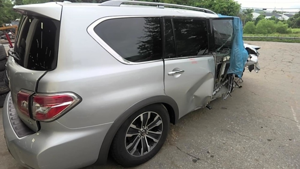 Front View Camera Behind Grille Fits 20 ARMADA 484082