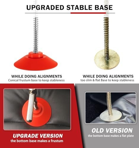 Adjustable Steering Wheel Holder Stand Tool for Wheel Alignment - Essential for