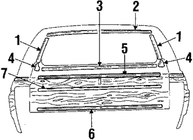 Genuine GM Molding 20497703