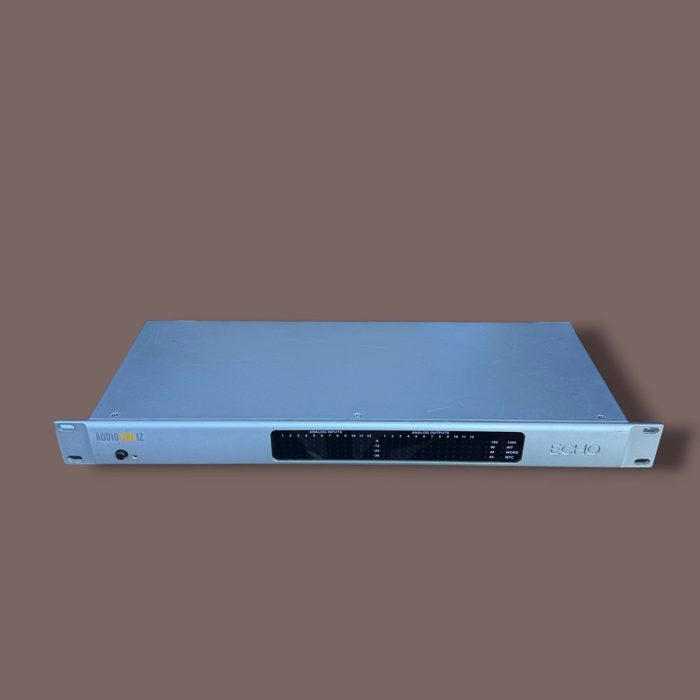 Echo Audio fire 12 Line Converters audio interface. *POWER TESTED ONLY