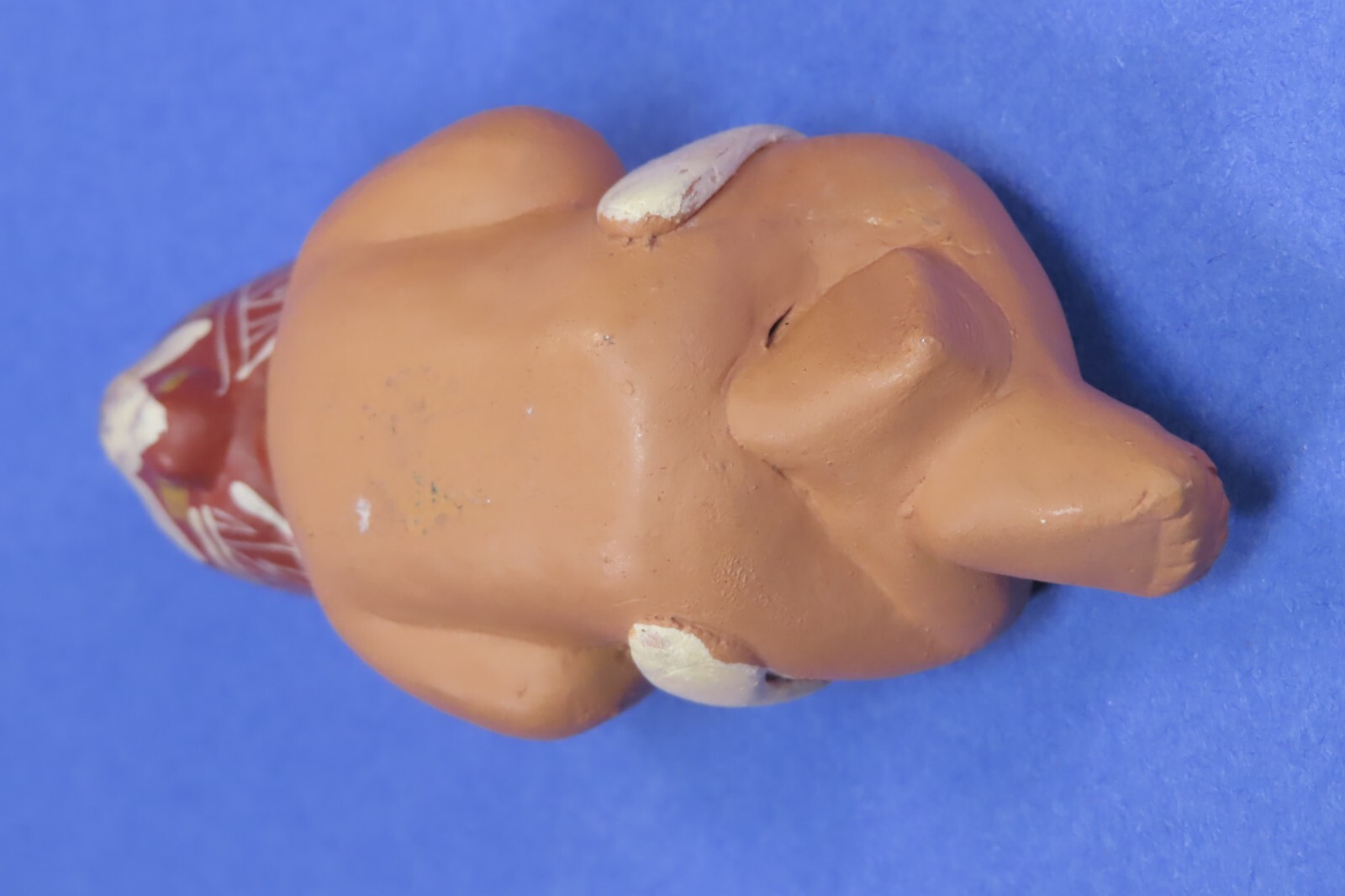 Vintage Peruvian Nativity Baby Jesus Terra Cotta Pottery Replacement pc 4"