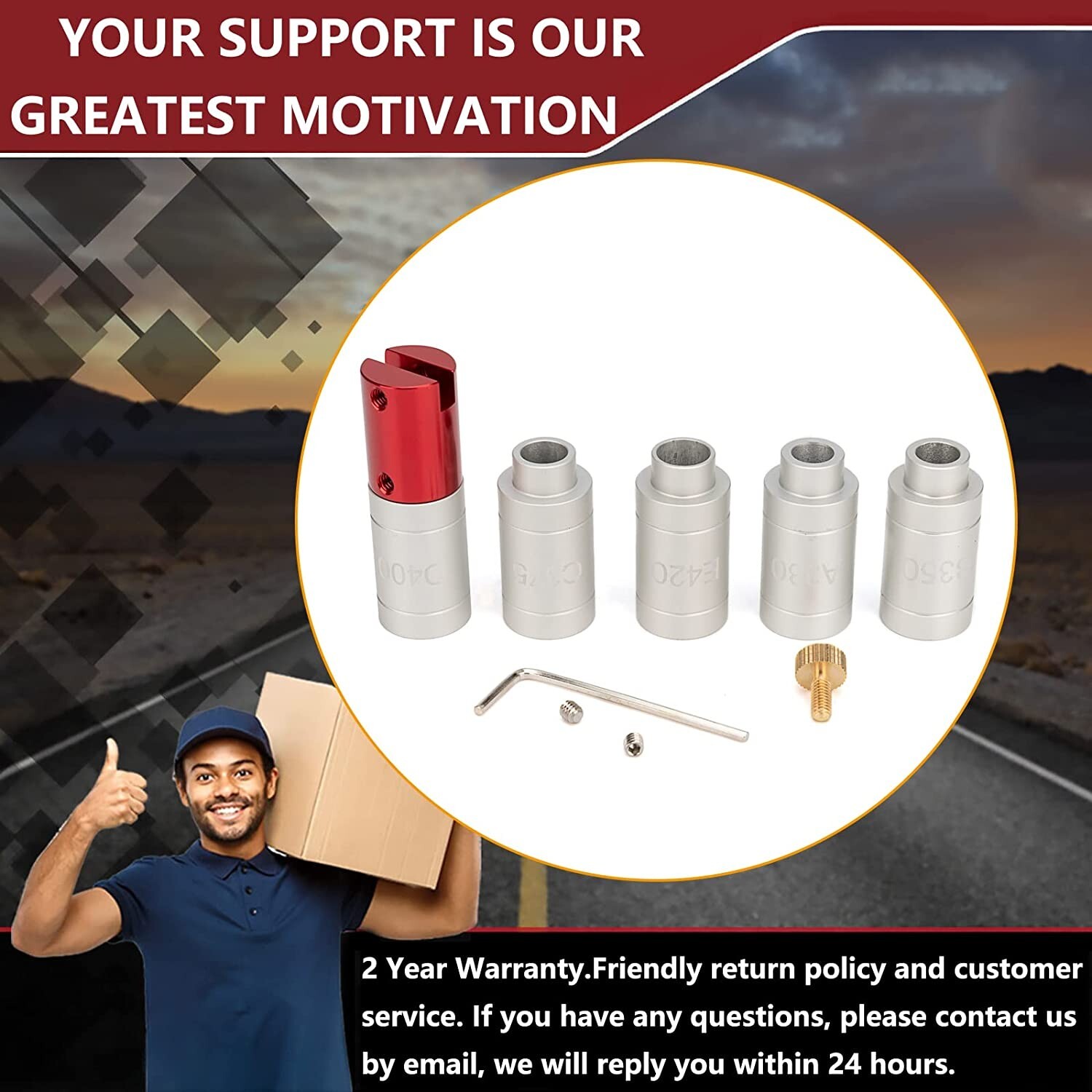 Body with 5 Bushing Set Lock N Load Headspace Gauge Kit with Comparator Base