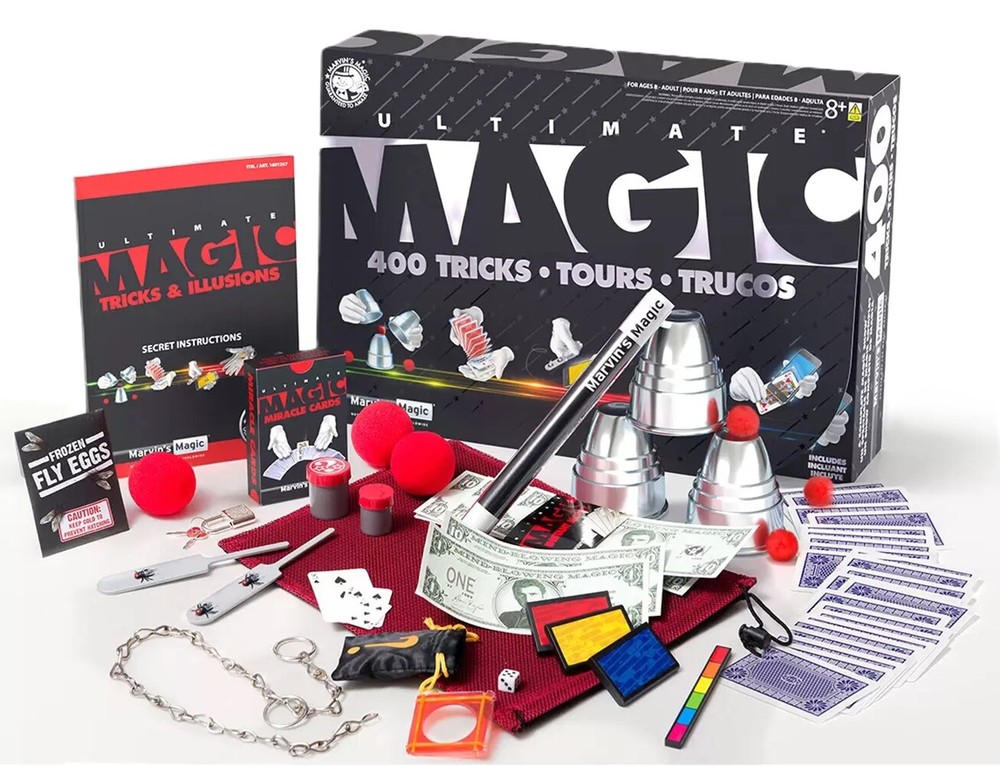 Marvin Magic Ultimate Magic Box with 400 Tricks and Illusions