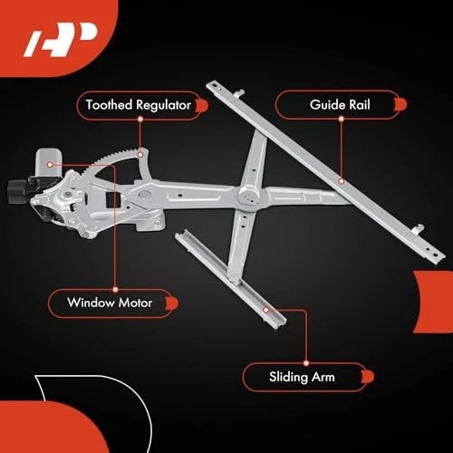 Power Window Regulator with Motor Compatible with Mitsubishi Front Driver Side