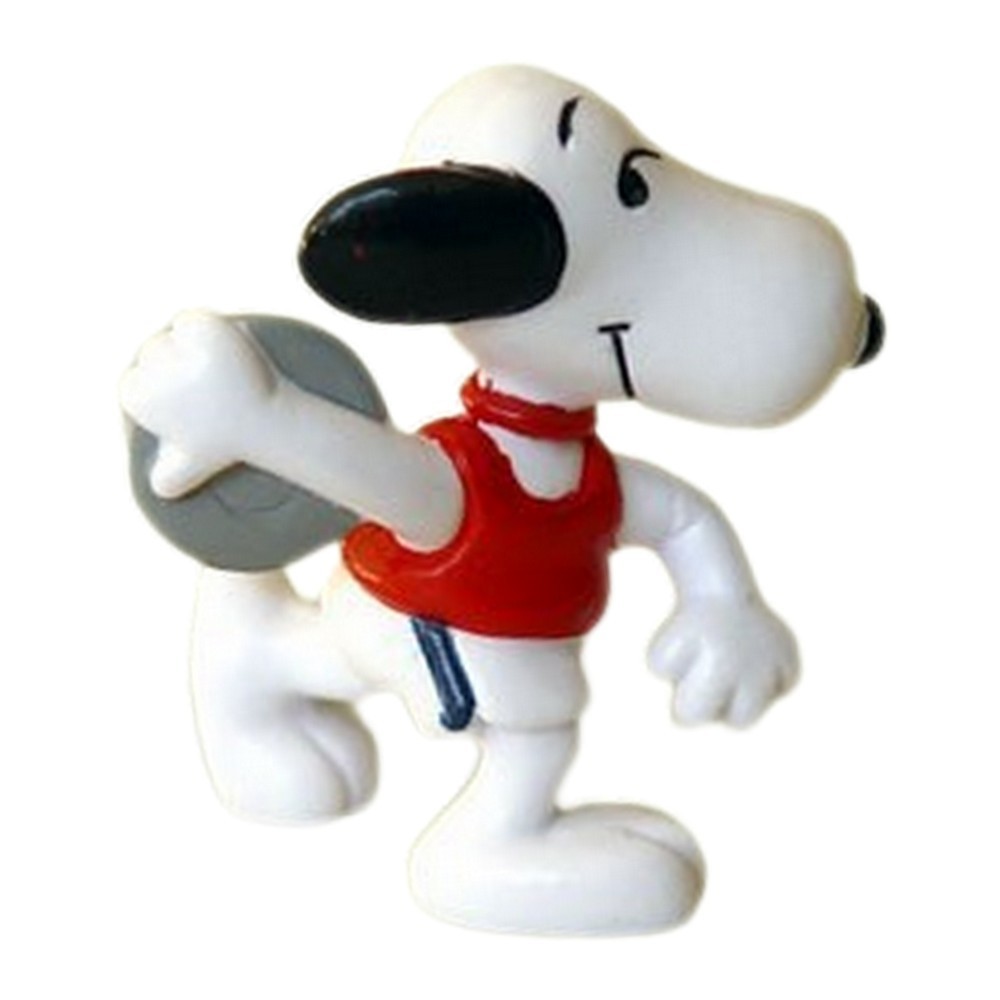 Schleich® Peanuts, Snoopy Disc Thrower Figure (22272)