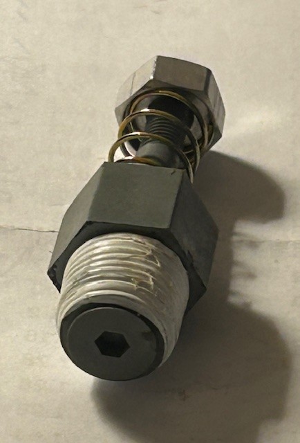 530671 Relief Valve, Plastic