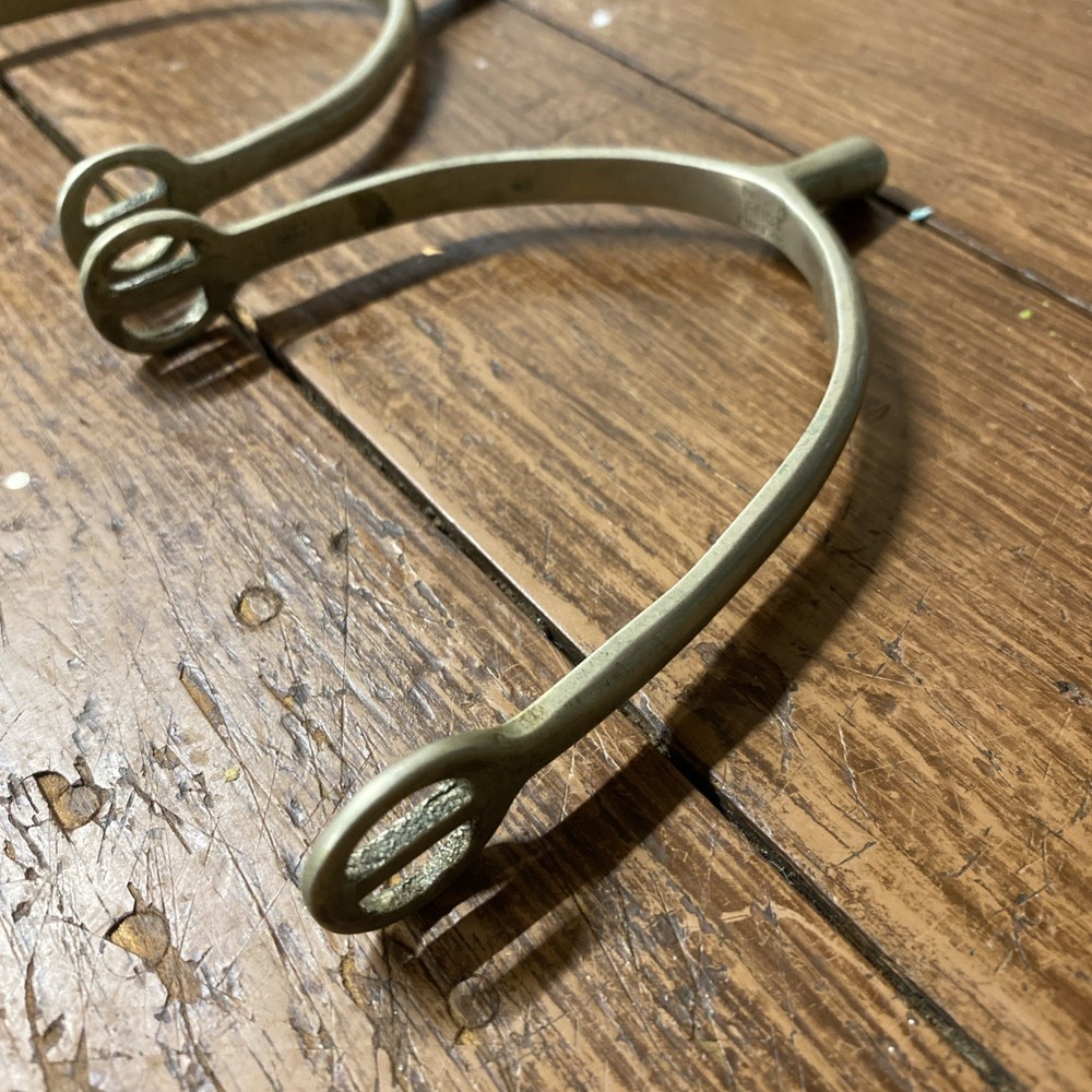 Never Rust England Nickle English Spur Set