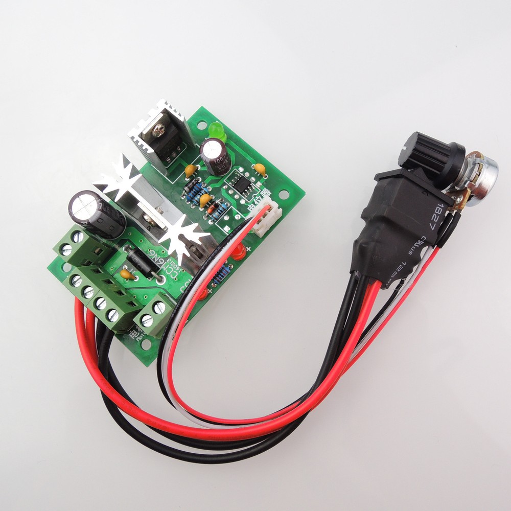 6V 12V 24V 10A PWM DC Motor Speed Controller Reversible CW CCW Regulator Switch