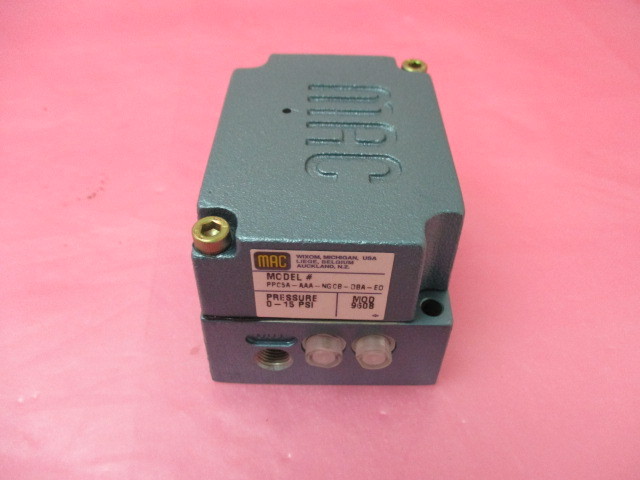 MAC PPC5B-AAA-NGCB-DBA-E0 Pneumatic Control Valve, 0-10 PSI, 410824