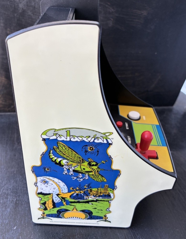 My Arcade Micro Player Mini Machine Galaxian Video Game Tested Works